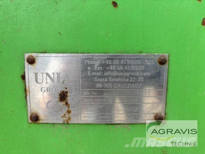 Unia TYTAN 18 Rozmetadlá priemyselných hnojív