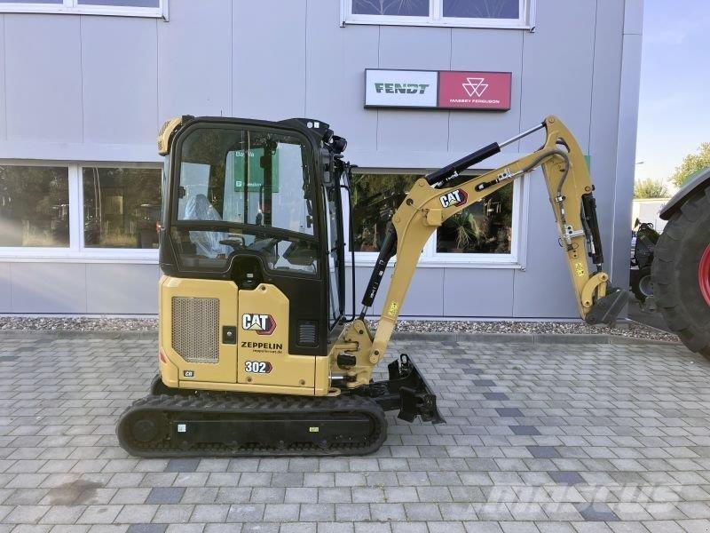 CAT 302CR-05A Kolesové rýpadlá