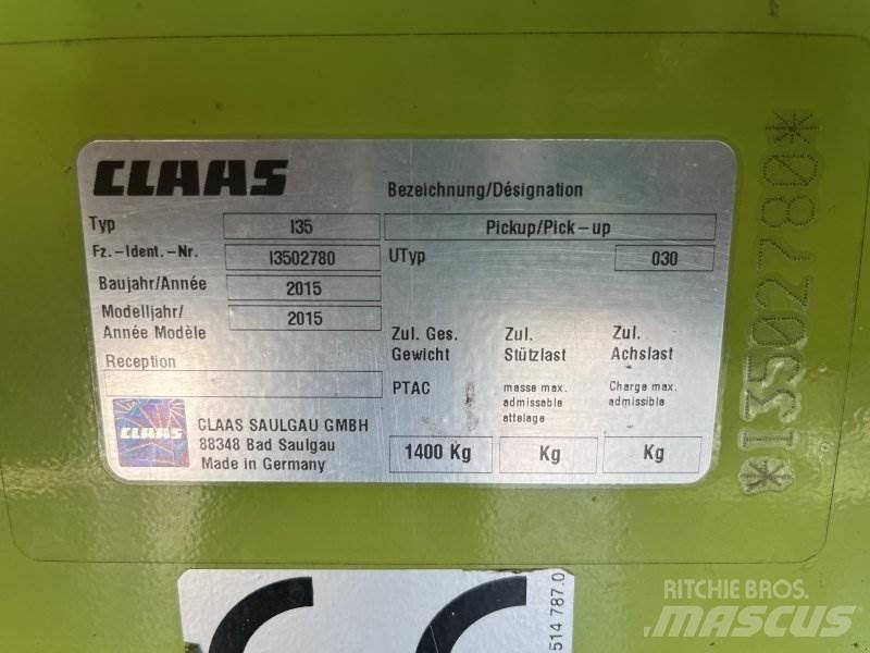 CLAAS Pick-Up Kombajnove hlavice