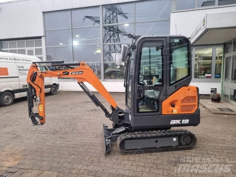 Doosan DX 19-7 Mini rýpadlá < 7t