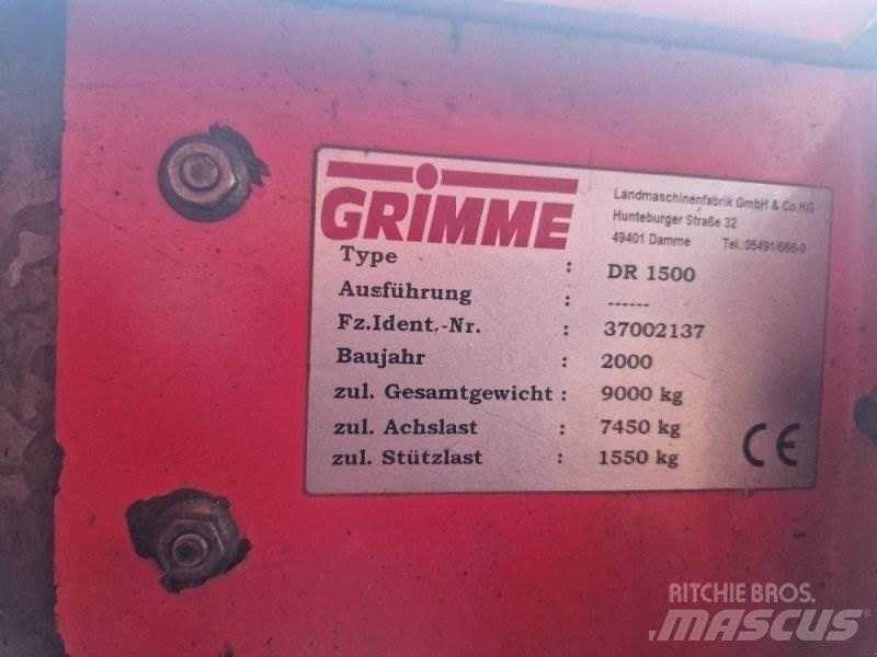 Grimme DR 1500 Zemiakové kombajny