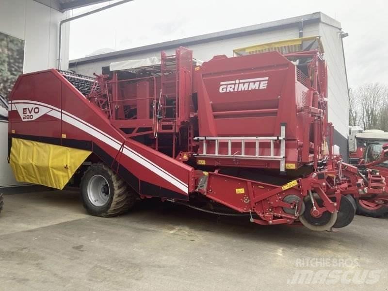 Grimme EVO 280 Zemiakové kombajny