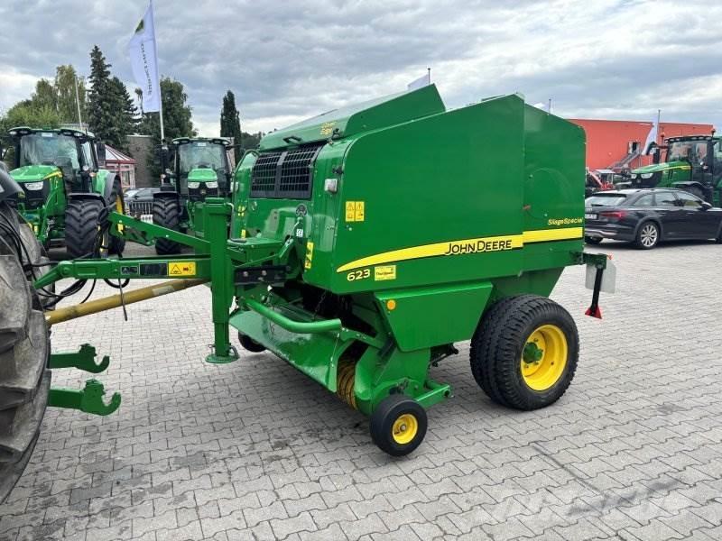John Deere 623 Lisy na okrúhle balíky