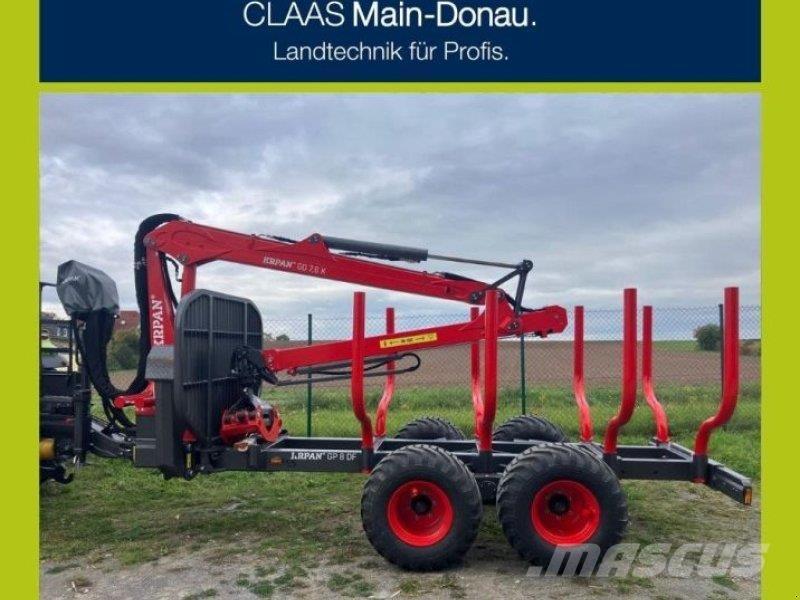 Krpan GP 8 DF Stínacie harvestory