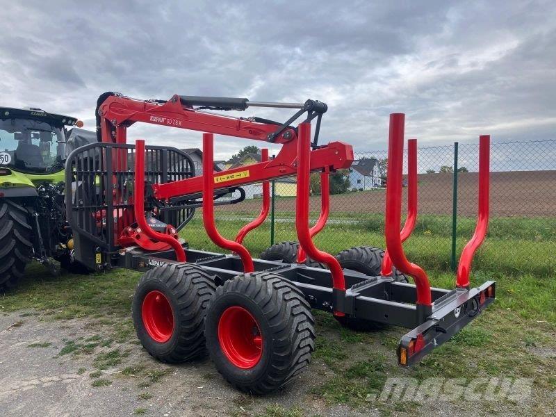 Krpan GP 8 DF Stínacie harvestory