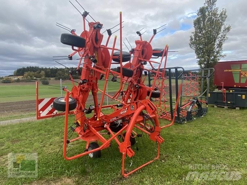 Kuhn GF 8700 Obracače a zhrabovače sena