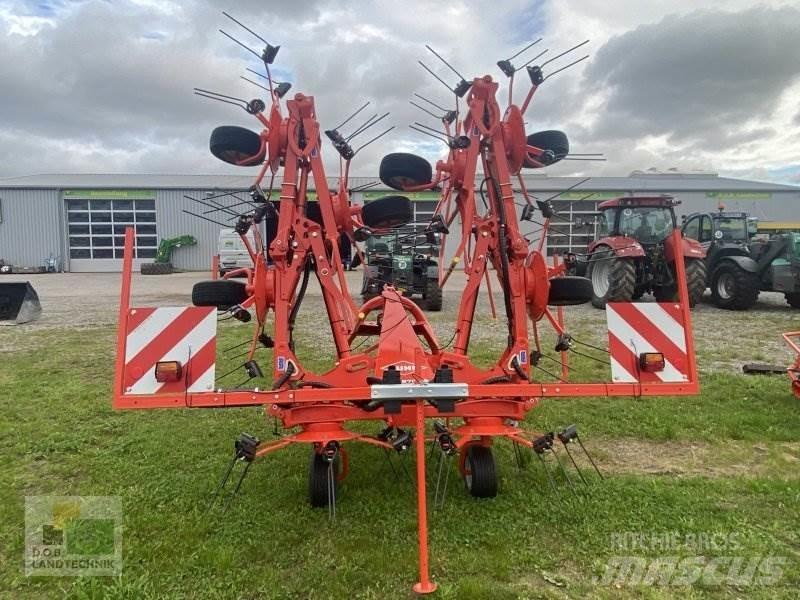 Kuhn GF 8700 Obracače a zhrabovače sena