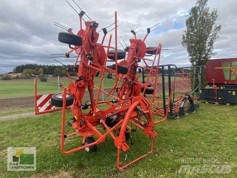 Kuhn GF 8700 Obracače a zhrabovače sena