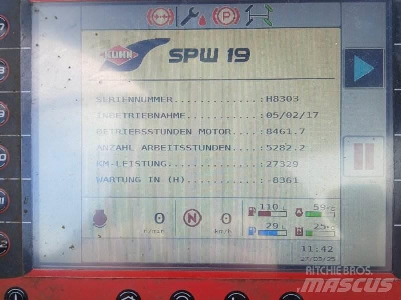 Kuhn SPW 19 Miešačky krmív
