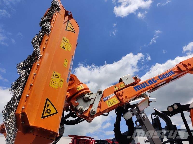 Mulag GHA 700 Kosačky namontované a ťahané