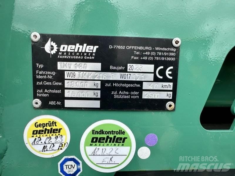 Oehler TMK 180 Vyklápacie prívesy