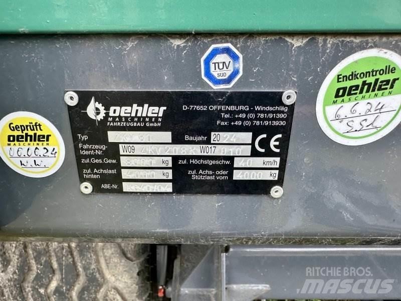 Oehler ZDK 80 Vyklápacie prívesy