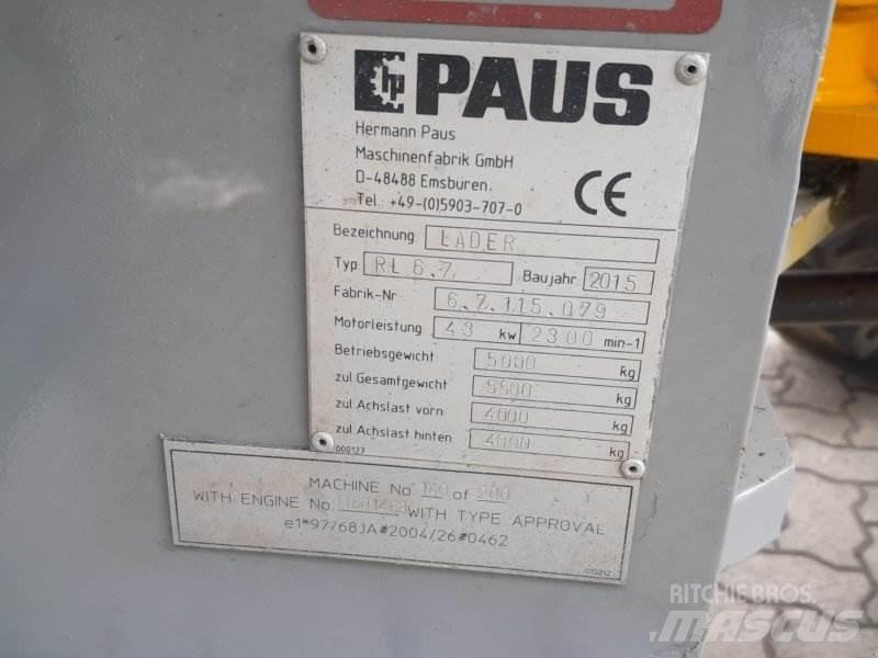 Paus RL 6.7 Kolesové nakladače