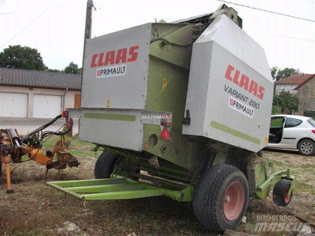 CLAAS VARIANT 280 Lisy na okrúhle balíky