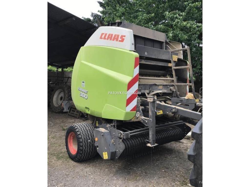CLAAS VARIANT 380 Lisy na okrúhle balíky