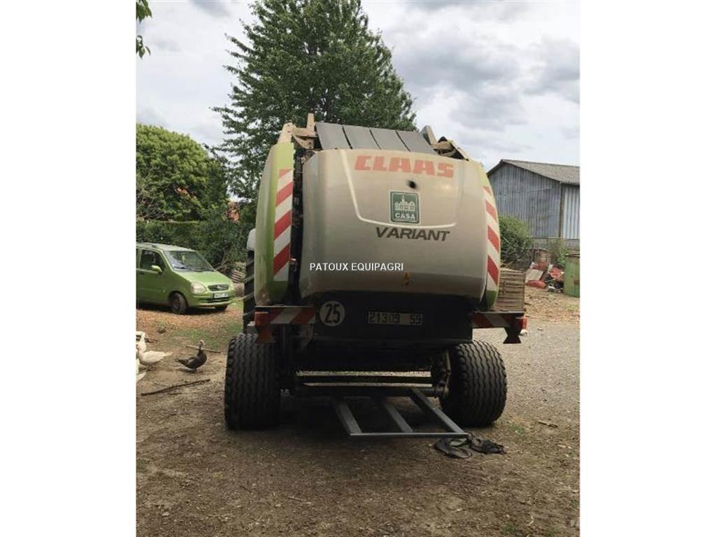 CLAAS VARIANT 380 Lisy na okrúhle balíky