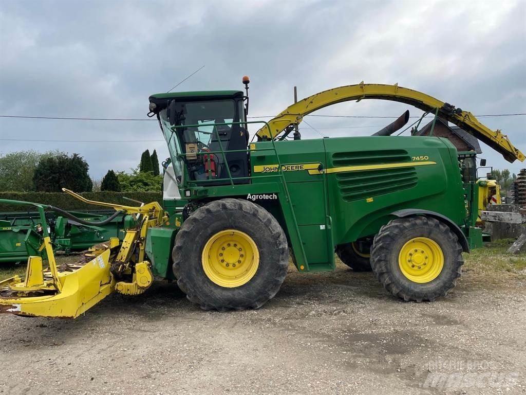John Deere 7450 Žacie rezačky