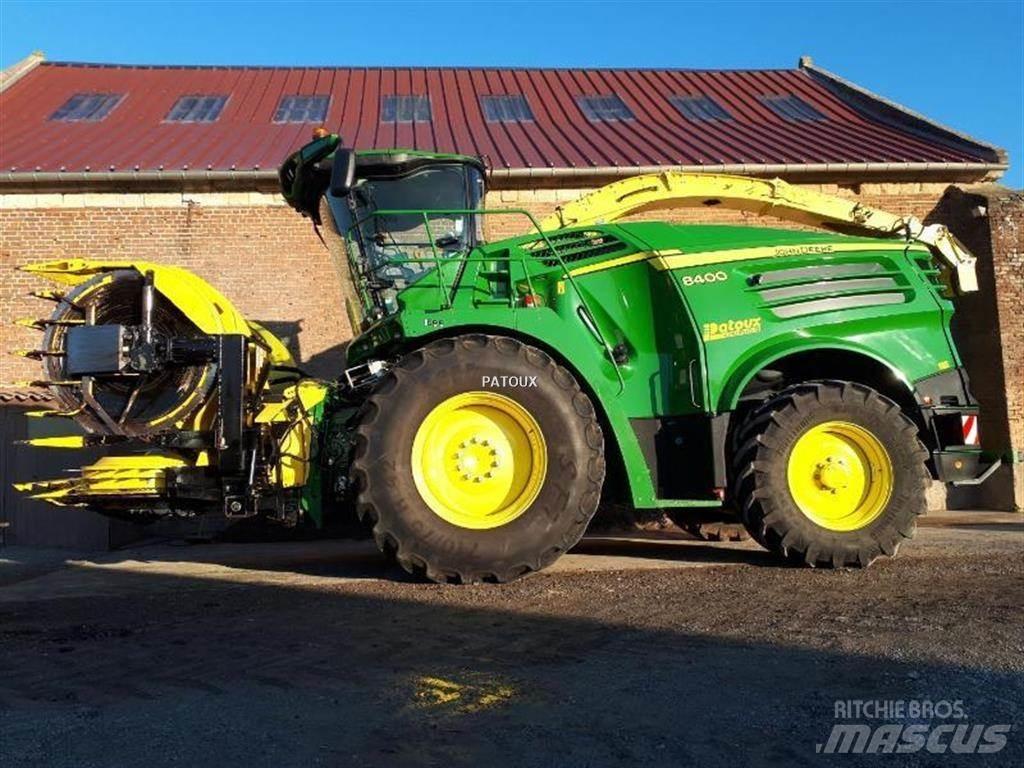 John Deere 8400 Žacie rezačky