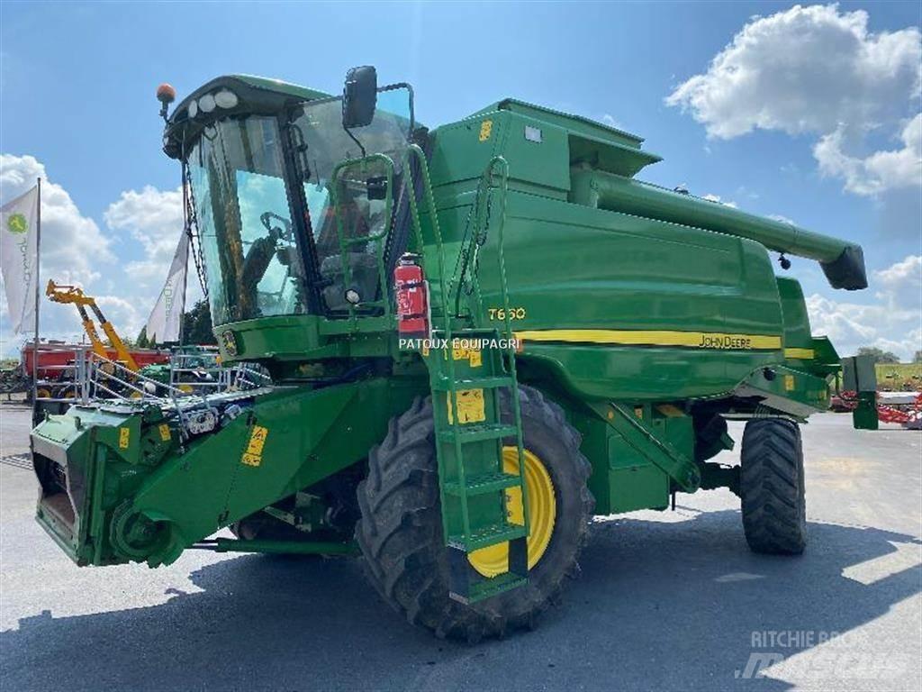 John Deere T660 Kombinované zberacie stroje
