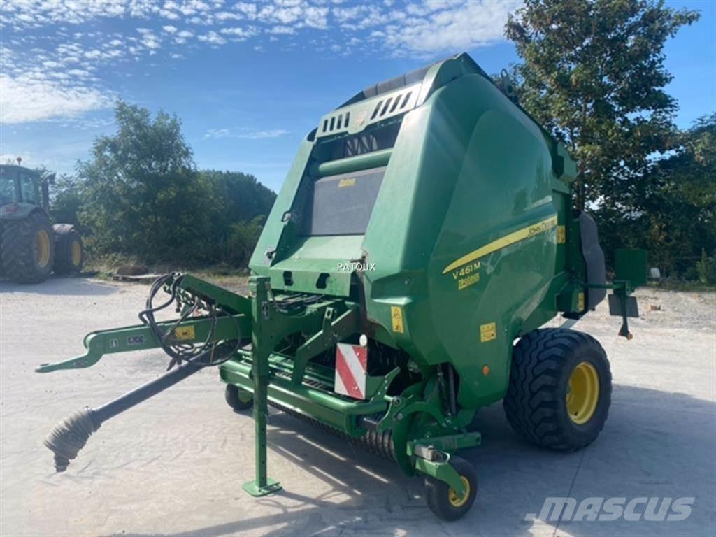 John Deere V461M Lisy na okrúhle balíky
