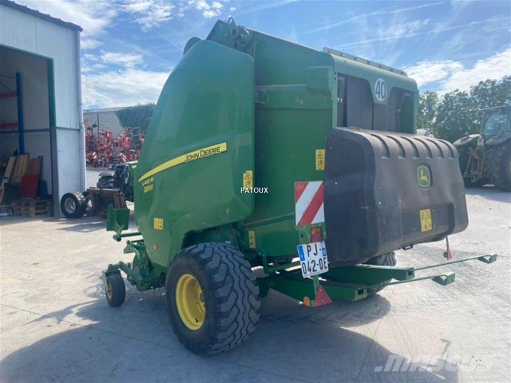 John Deere V461M Lisy na okrúhle balíky