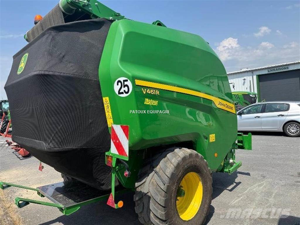 John Deere V461R Lisy na okrúhle balíky