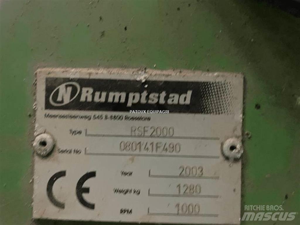 Rumpstad RSF2000 Rotačné brány a pôdne frézy