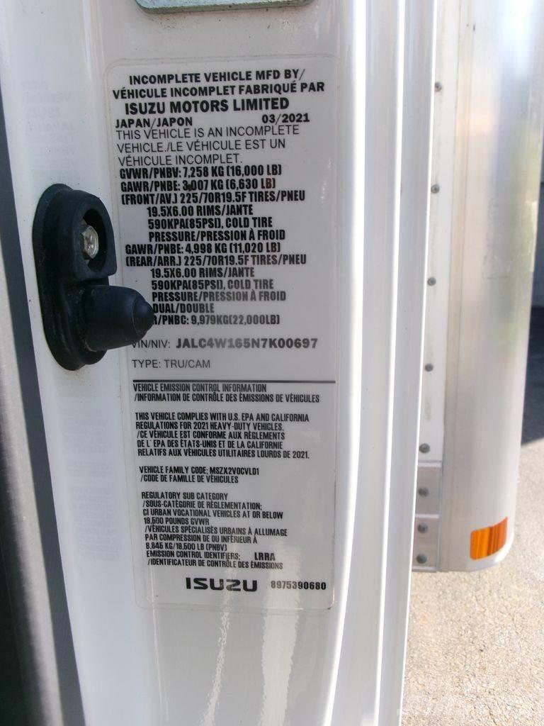 Isuzu FVR Skriňová nadstavba