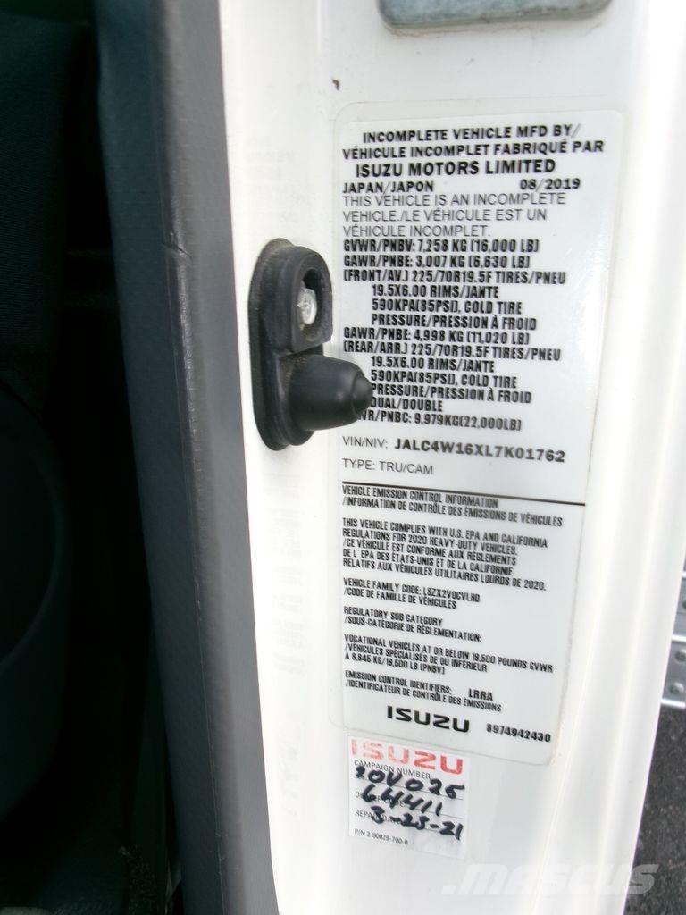 Isuzu NPRHD Skriňová nadstavba