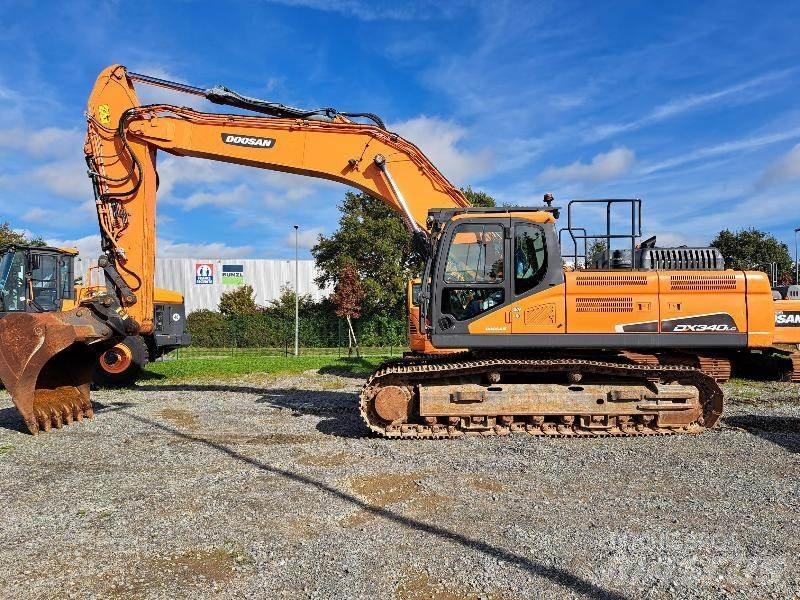 Doosan DX340LC5 Pásové rýpadlá