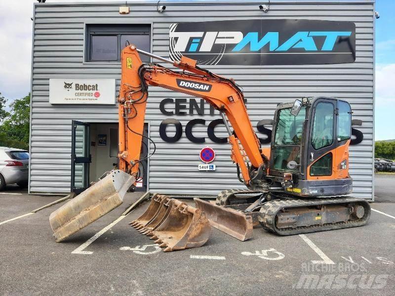 Doosan DX63-3 Mini rýpadlá < 7t