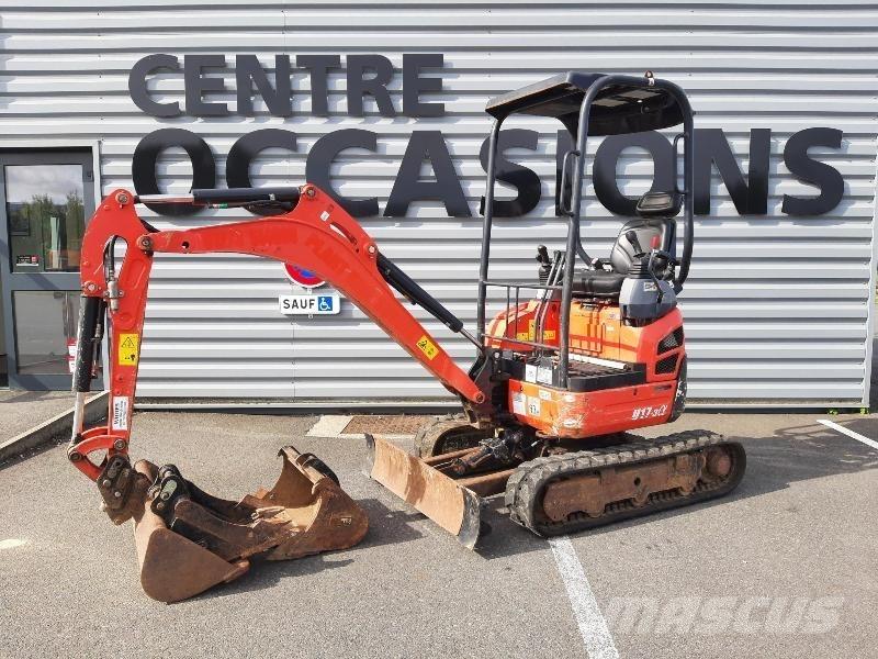 Kubota U17-3A Mini rýpadlá < 7t