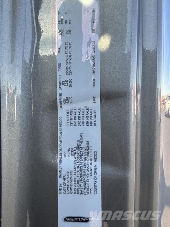 Freightliner CASCADIA 126 Ťahače