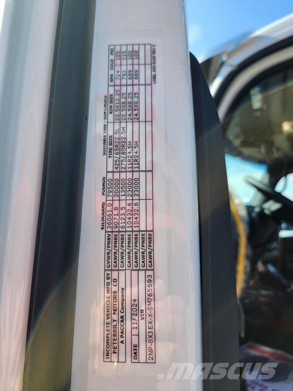 Peterbilt 548 Sklápače