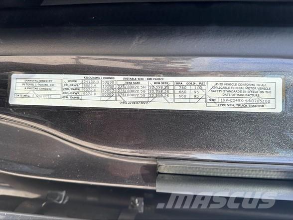 Peterbilt 567 Ťahače