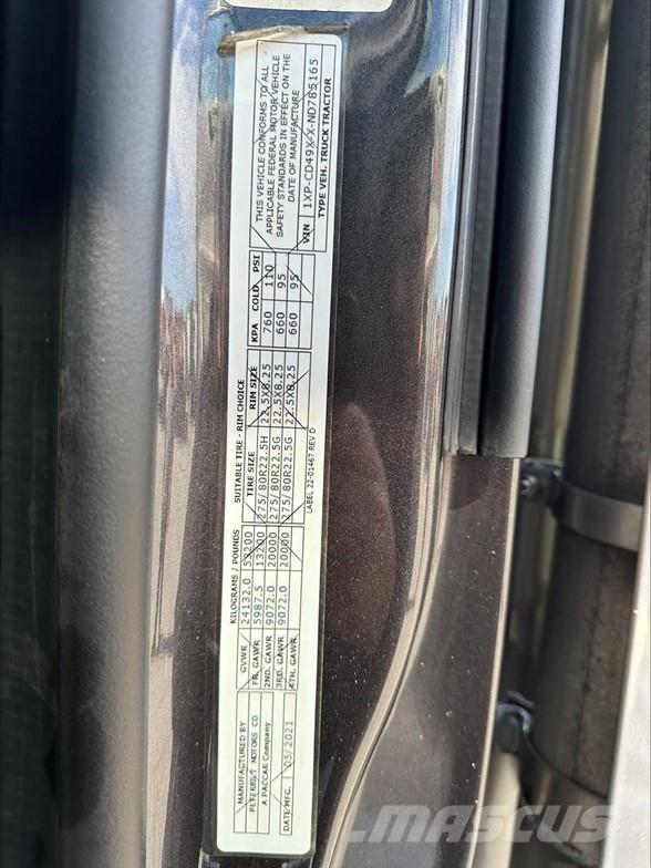 Peterbilt 567 Ťahače