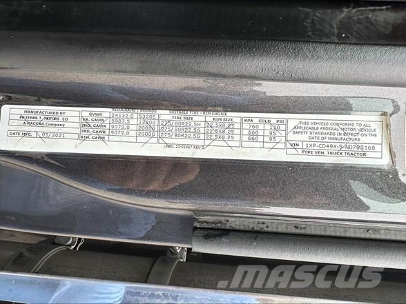 Peterbilt 567 Ťahače