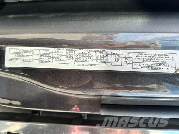 Peterbilt 567 Ťahače