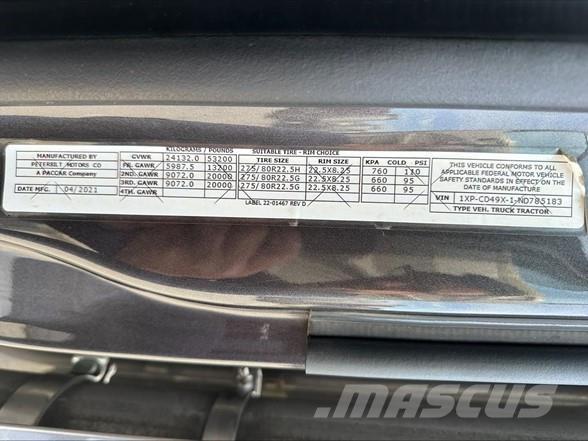 Peterbilt 567 Ťahače