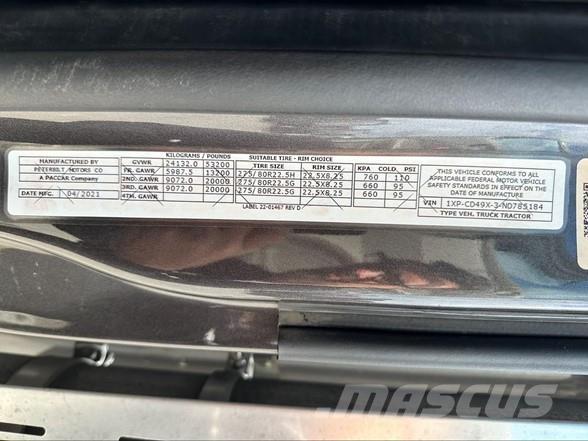 Peterbilt 567 Ťahače