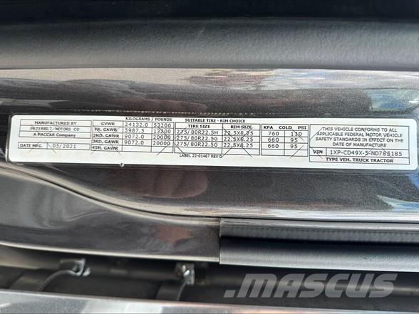 Peterbilt 567 Ťahače