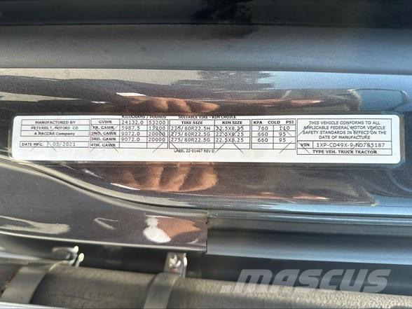 Peterbilt 567 Ťahače