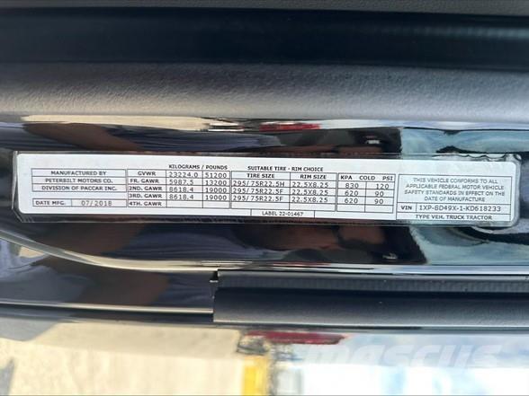 Peterbilt 579 Ťahače