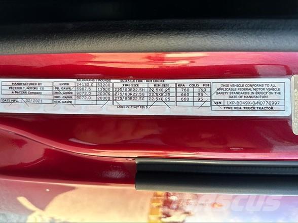 Peterbilt 579 Ťahače