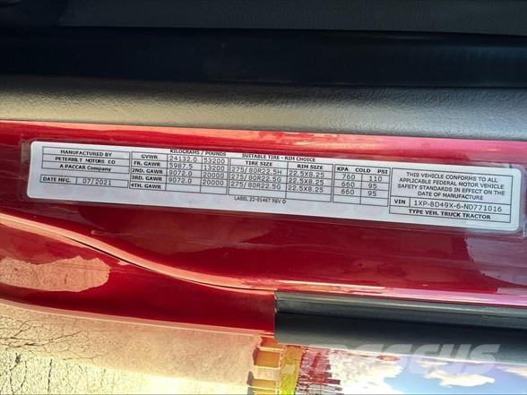 Peterbilt 579 Ťahače