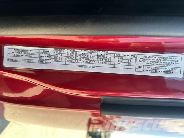 Peterbilt 579 Ťahače