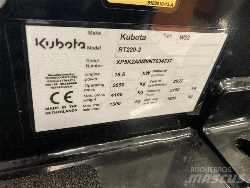 Kubota RT 220- 2 Mininakladače