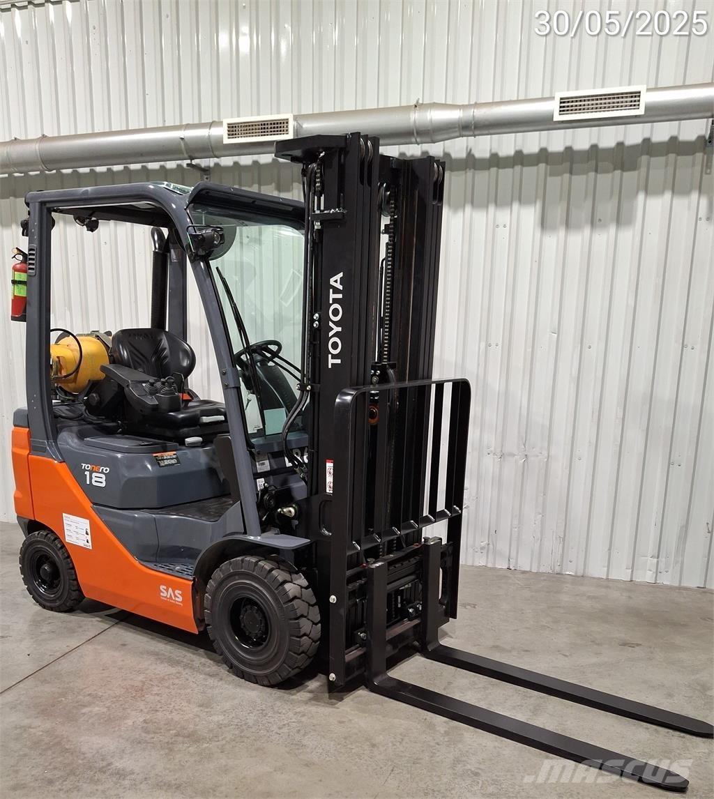 Toyota 02-8FGF18 LPG vozíky