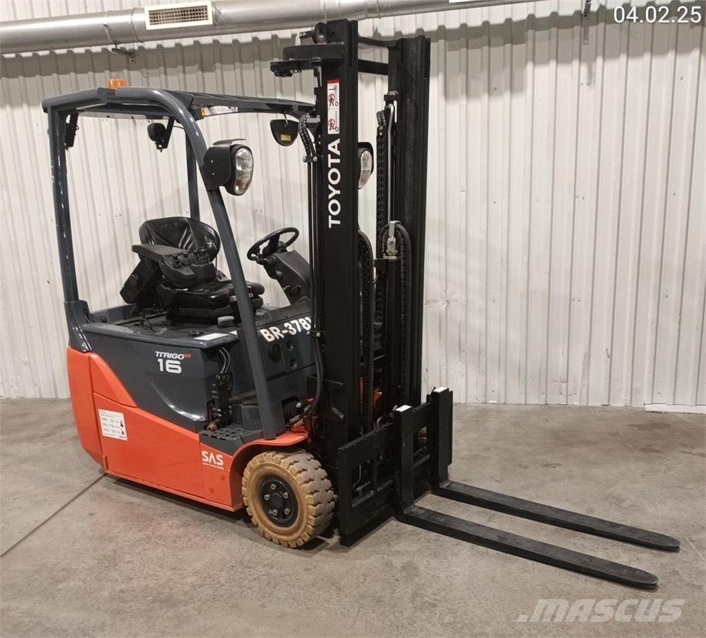 Toyota 8FBE16T Akumulátorové vozíky