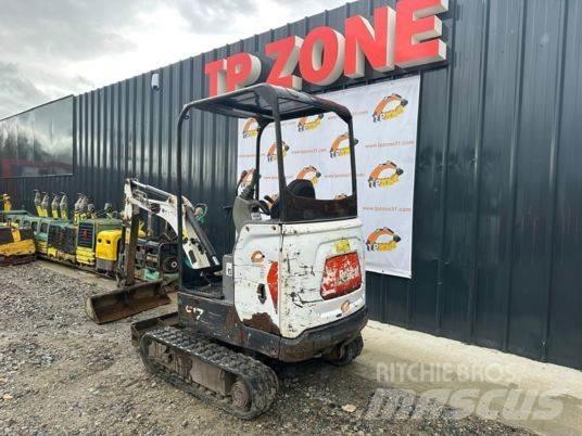 Bobcat E17 Canopy Mini rýpadlá < 7t